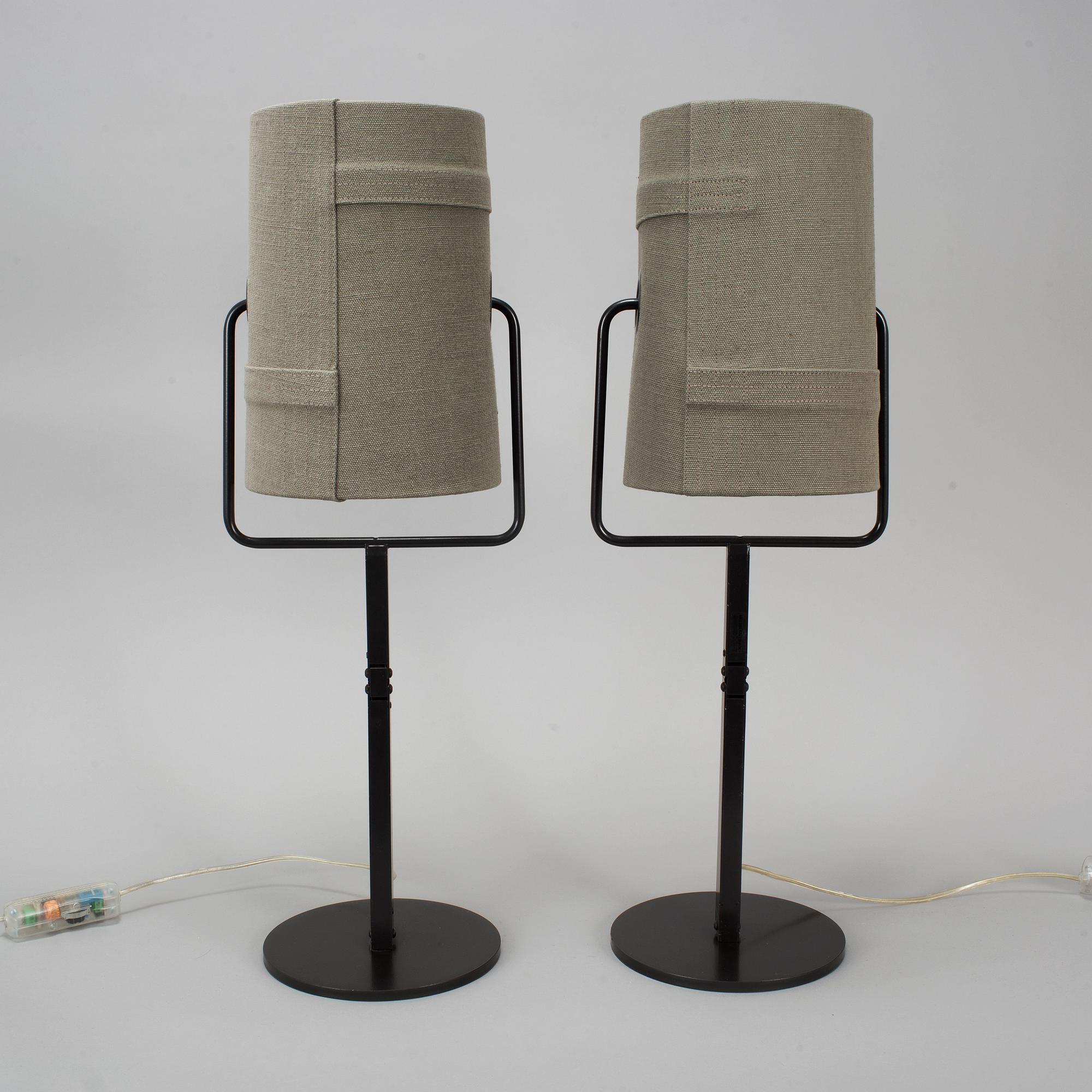 a pair of table lamps, Foscarini, model Fork tavolo.
