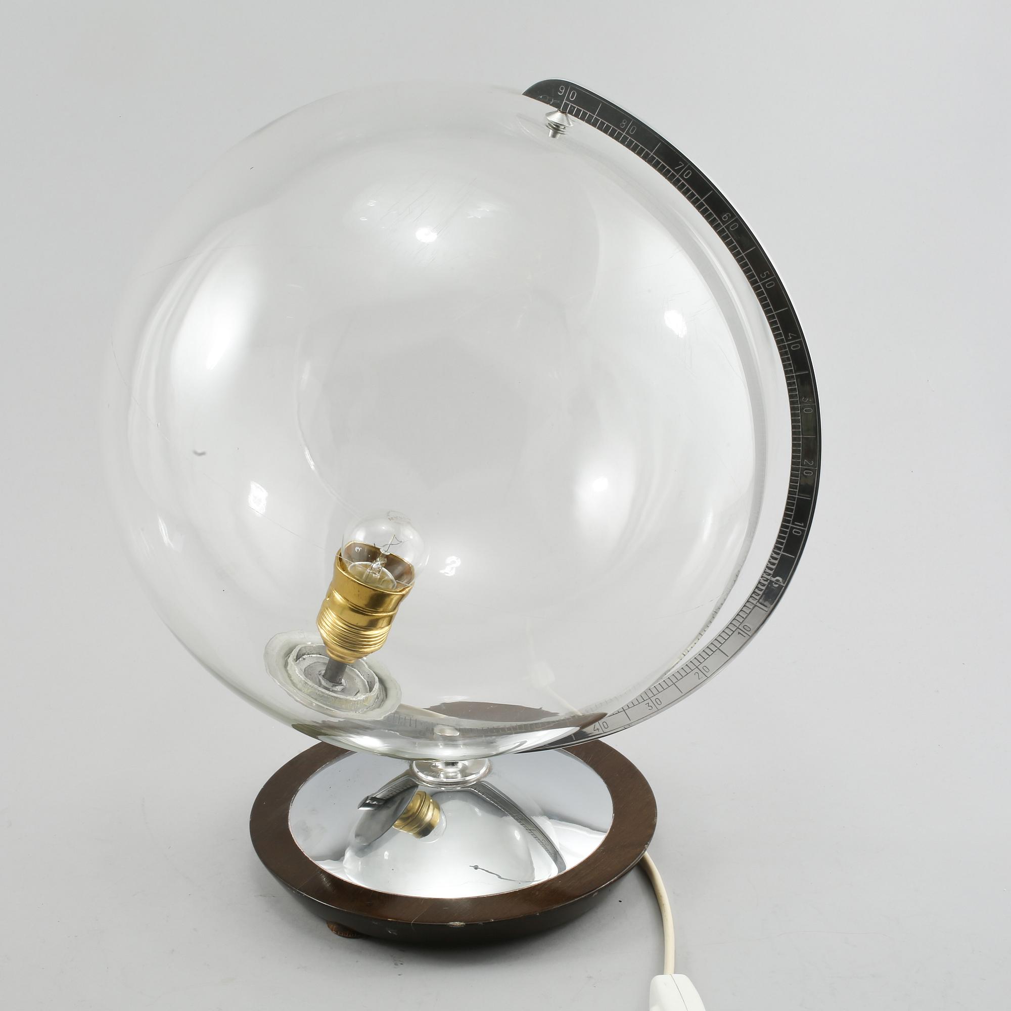 BORDSLAMPA, 1900-talets mitt.