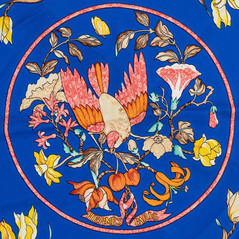 Hermès, a 'Pierres d'Orient et d'Occident' silk scarf.