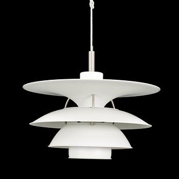 Poul Henningsen · TAKLAMPA, "Charlottenburg", Ebbe Christensen, Sophus Frandsen och Poul Henningsen för Louis Poulsen, Höjd 50 cm.