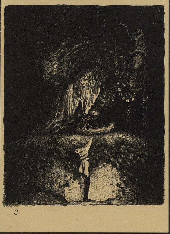 John Bauer, "-God kväll farbror sa pojken!".