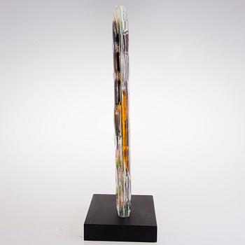 PAULI PARTANEN, glasskulptur, signerad Pauli Partanen -13.