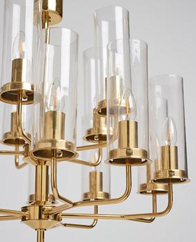 Hans-Agne Jakobsson, a pair of ceiling lamps, model 'Sonata' T434/15, Hans-Agne Jakobsson AB Markaryd, Sweden 1960-1970s.