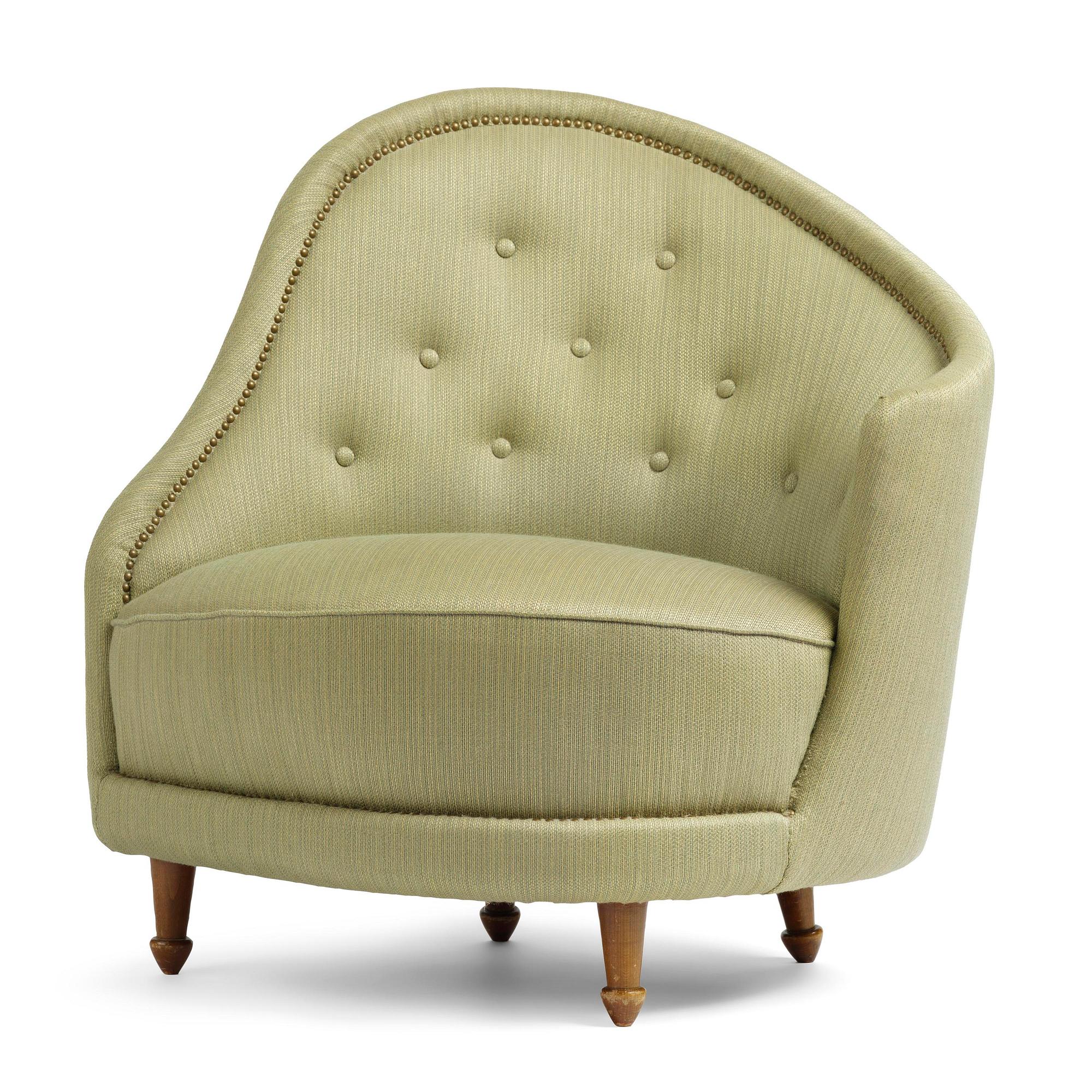 Carl Cederholm, a Swedish Modern armchair, Stil & Form, Stockholm, 1940s-50s.