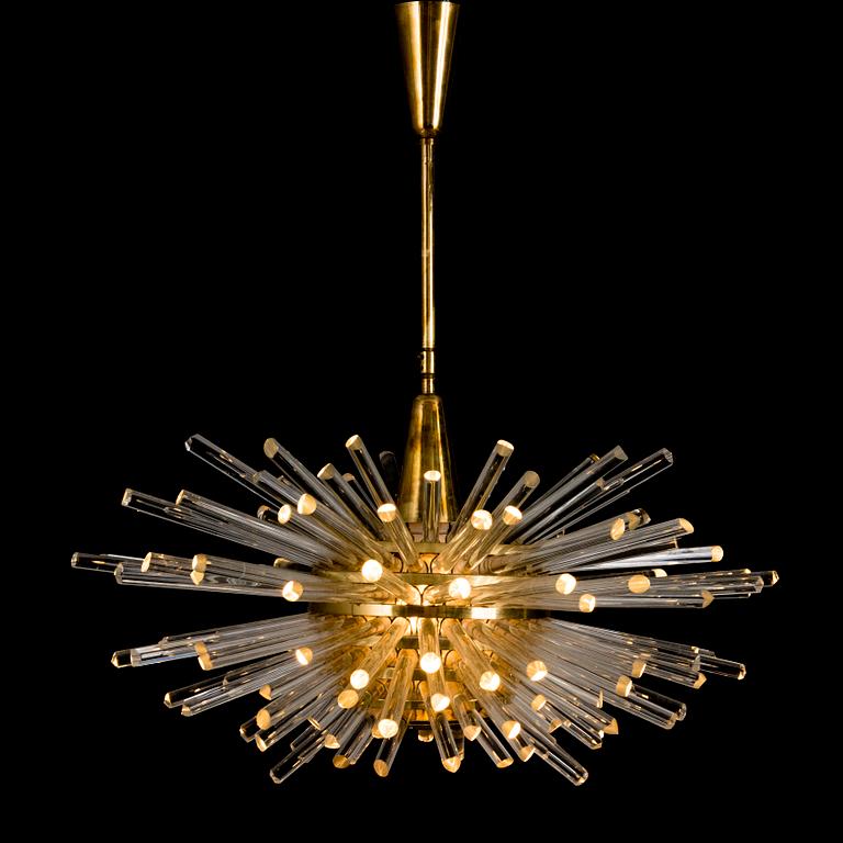 An Austrian 1960s 'Miracle' chandelier by Bakalowits & Sohne.
