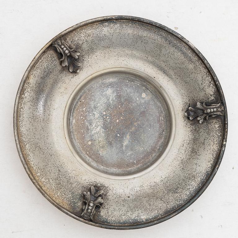 Dish, silver, Italy 1944–1968.