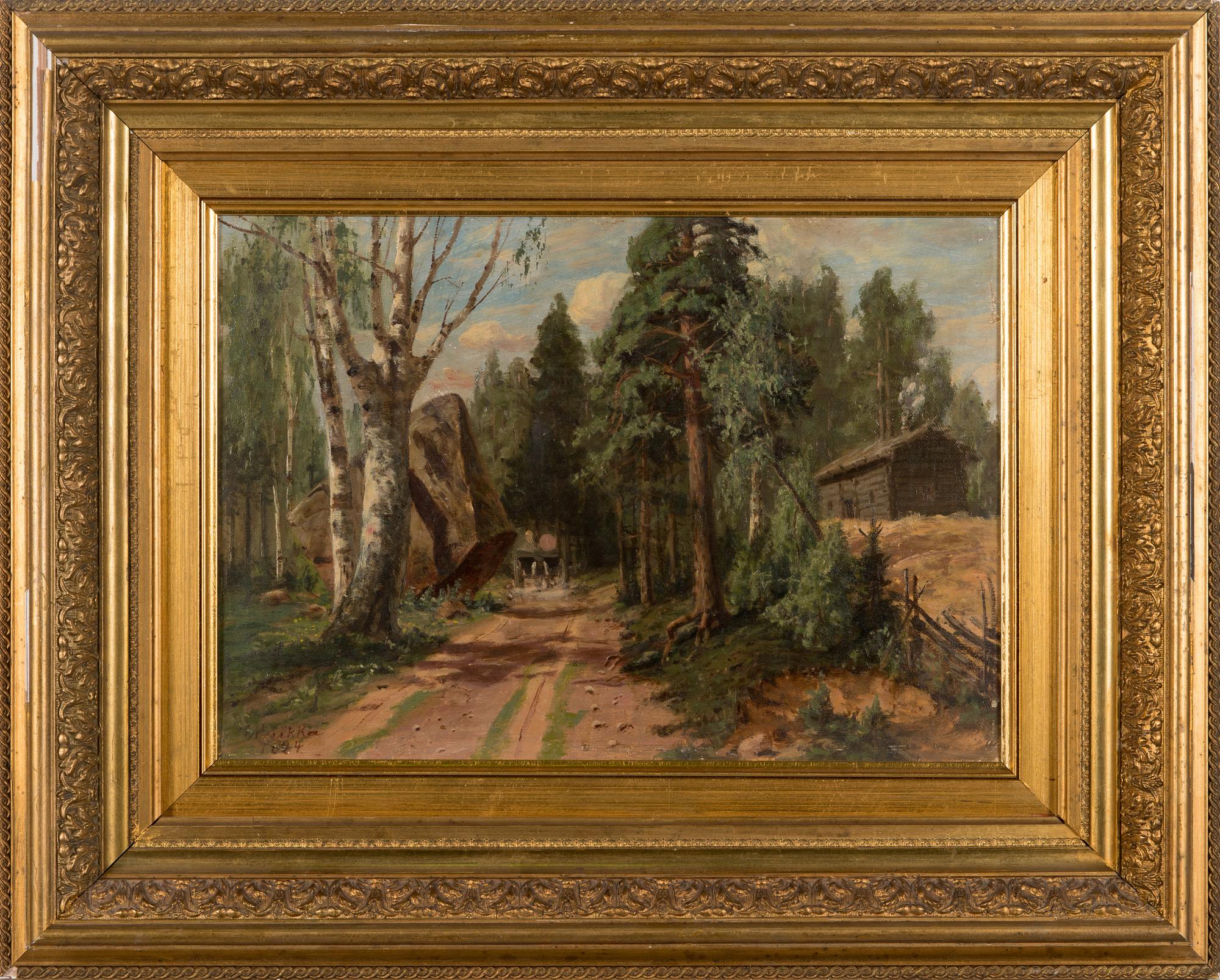 Elias Muukka, Maisema Karjalasta.