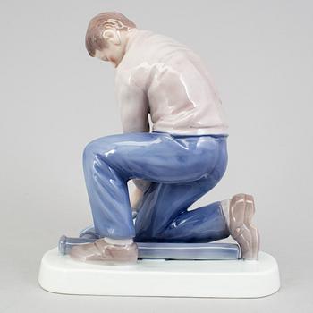 A porcelain figurine by Bing & Gröndahl, Denmark.