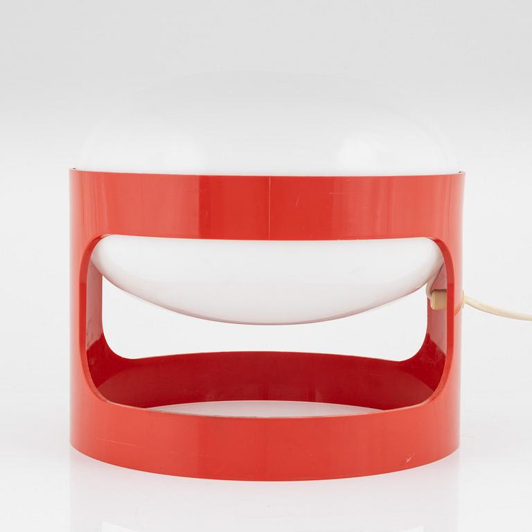 Joe Colombo, bordslampa, "Sinjet", plast, Husqvarna, 1900-talets andra hälft.