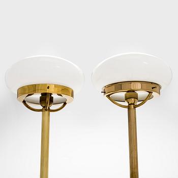 A pair of table lamps, manufacturer KT-valaistus Finland, late 20th century.