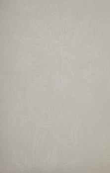 DUK SAMT 12 SERVETTER, linne, 1900-talets första hälft.