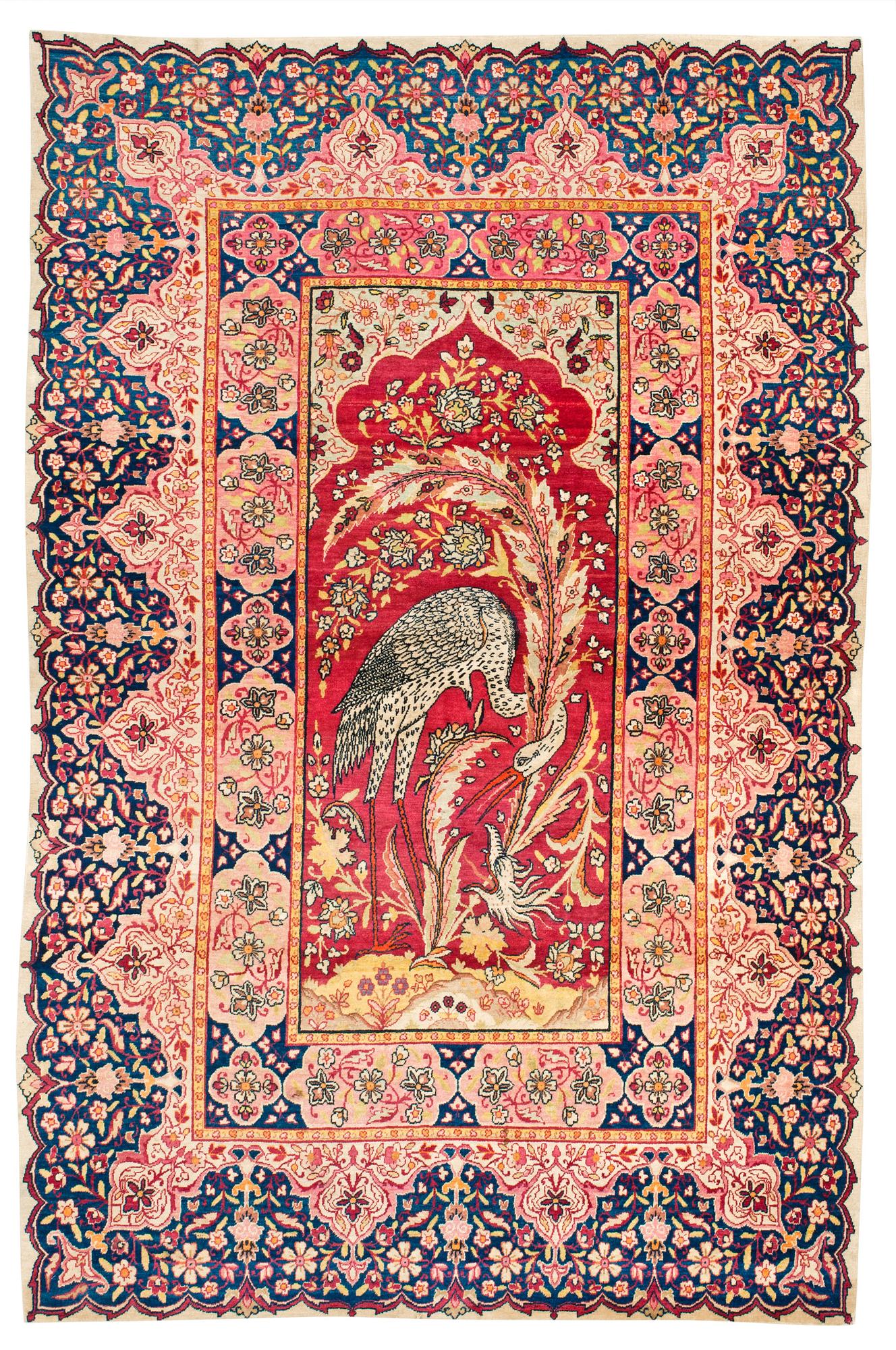 SEMIANTIK KIRMAN FIGURAL. 200,5 x 135 cm.