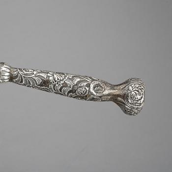 BLADVÄNDARE, silver, trä, 1900-talets första hälft.