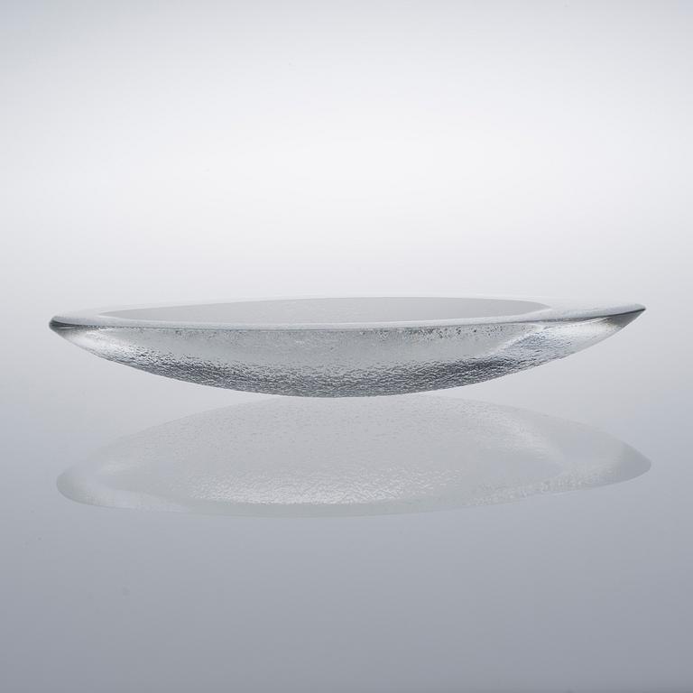 TAPIO WIRKKALA, A GLASS SCULPTURE. Sign. Tapio Wirkkala, Iittala -56.