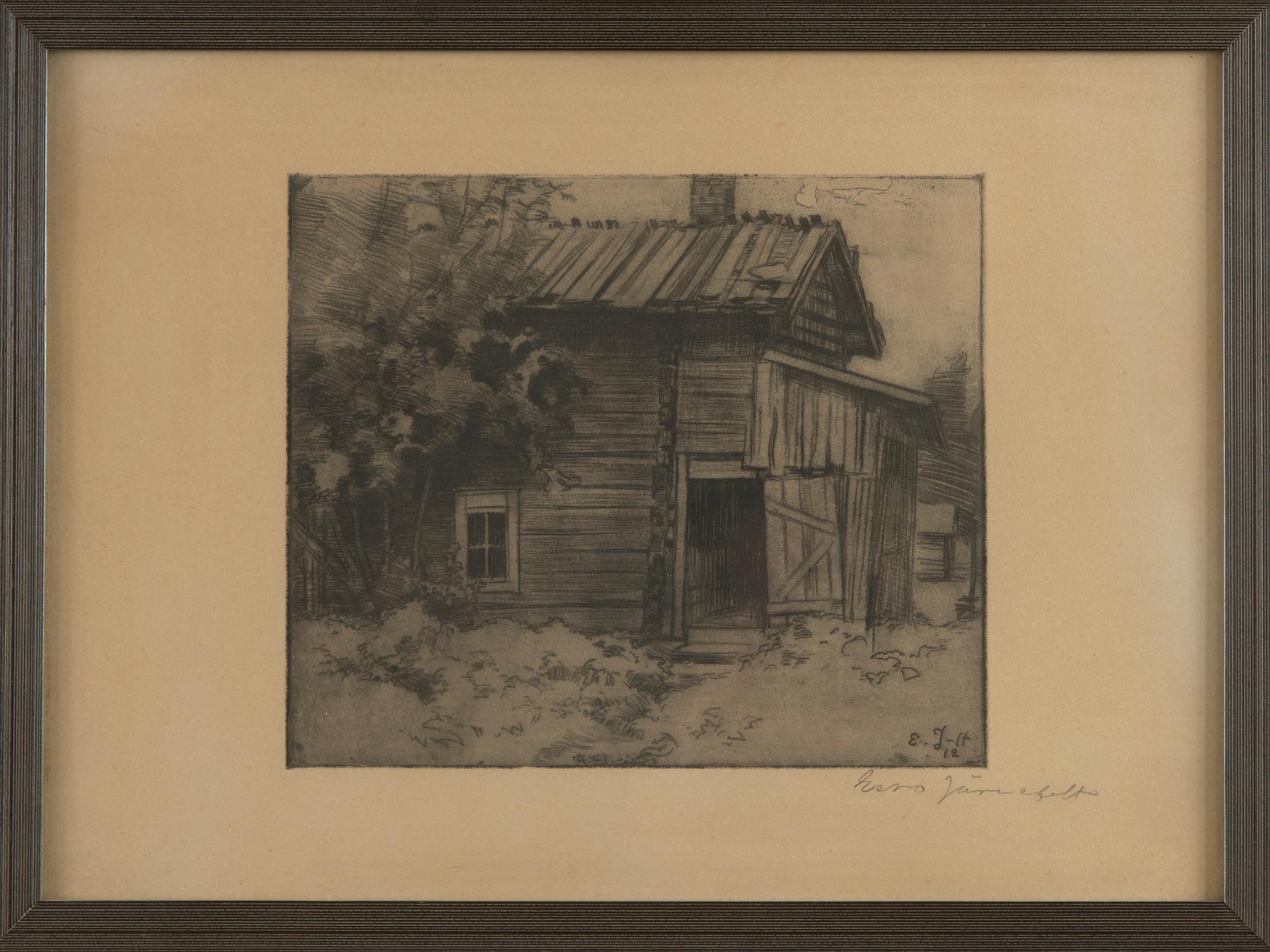 Eero Järnefelt, "Vanha mökki".