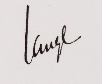 Åke Lange, "Nude".