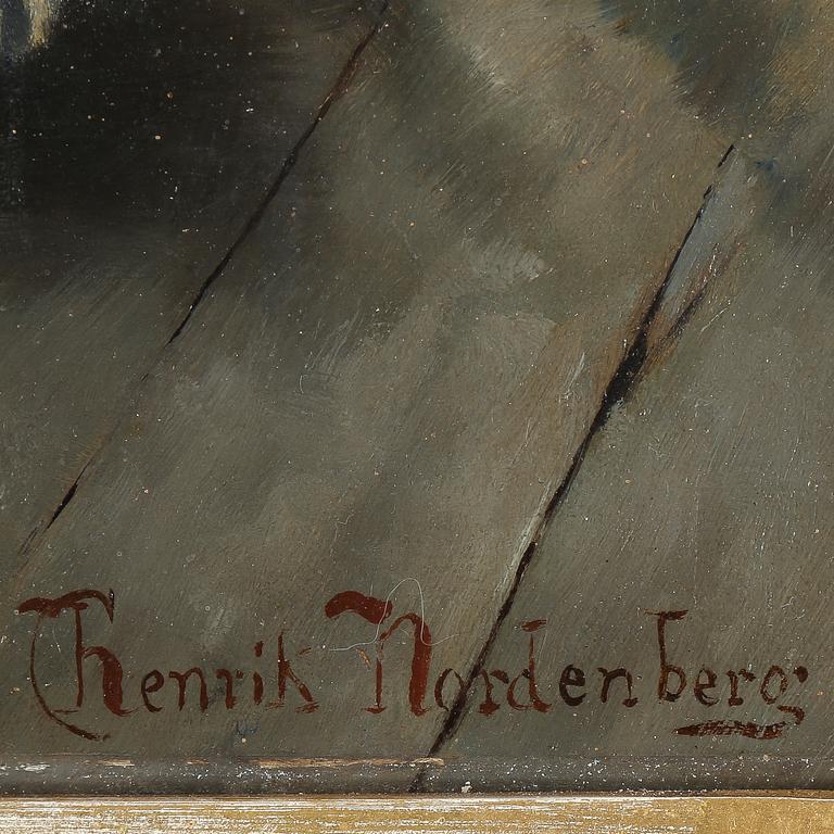 HENRIK NORDENBERG, olja på duk, signerad Henrik Nordenberg.