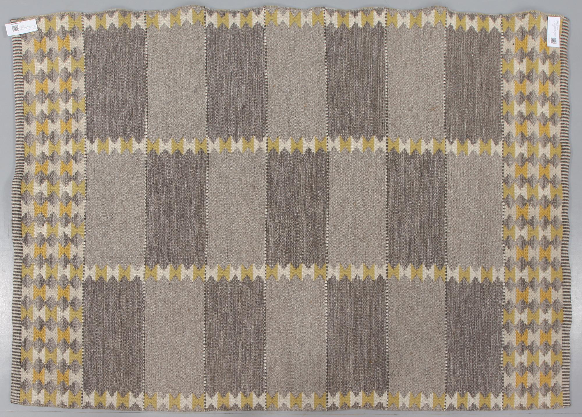 MATTA, dubbelväv, 194 x 143 cm, 1900-talets andra hälft.