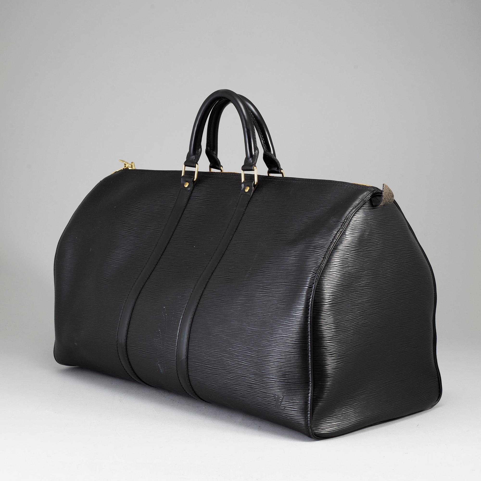 LOUIS VUITTON, 'Keepall Epi 55'.