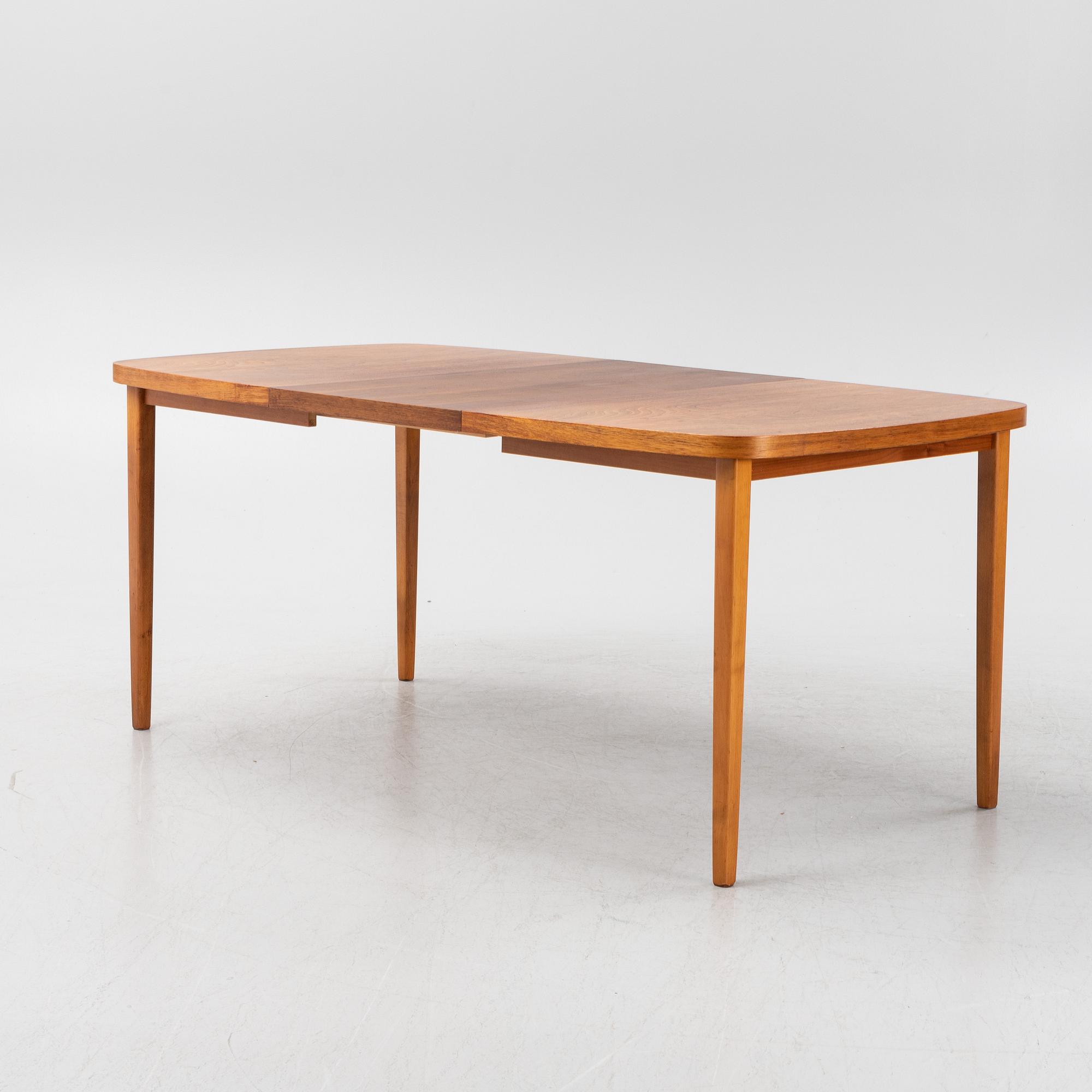 Bord samt stolar, 4 st, "Pige", Kai Kristiansen, Danmark, 1960-tal.