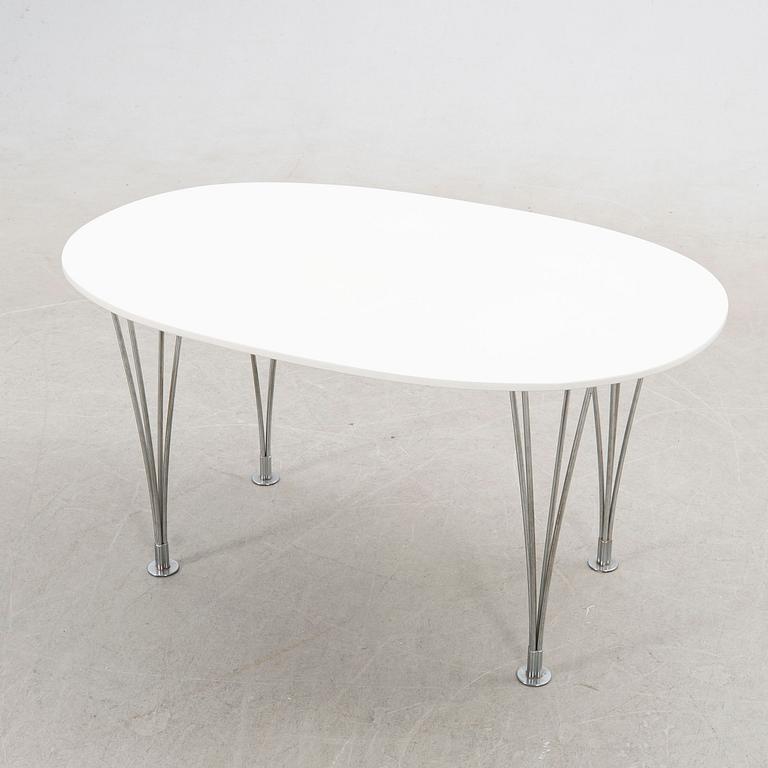 Bruno Mathsson & Piet Hein, coffee table, "Superellipse".