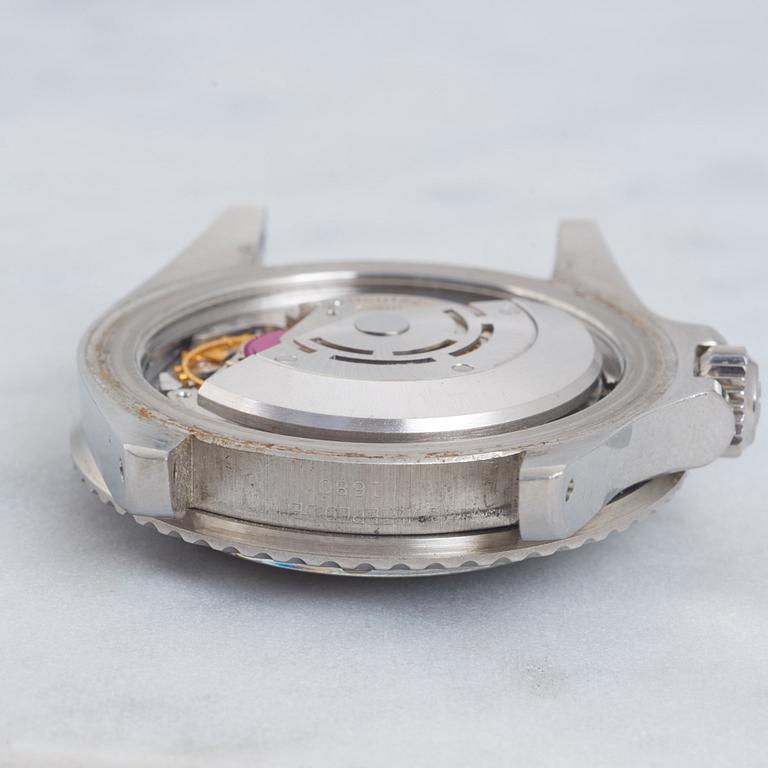 ROLEX, Oyster Perpetual Date, Submariner (660ft=200m, SWISS-T, Mark IV), Chronometer, "Red text".