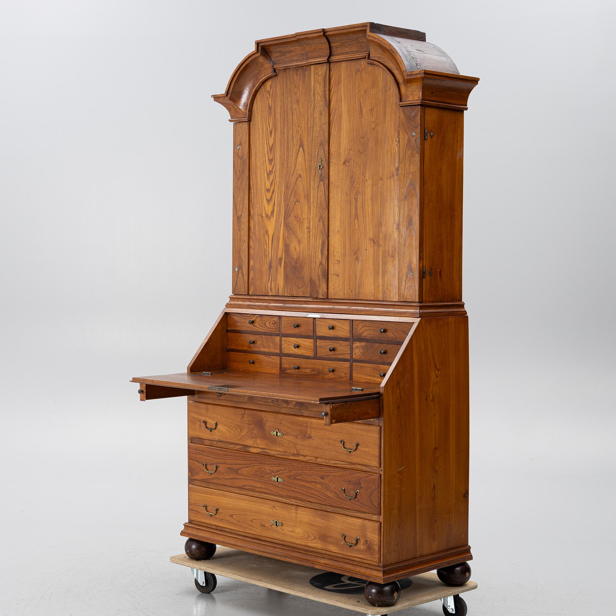 A salon cabinet, Rococo, latter half of the 18th century.