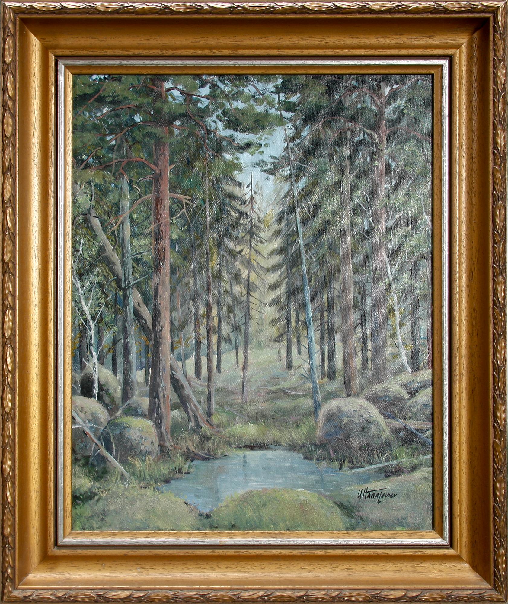 UNTO HÄMÄLÄINEN, olja på duk, sign.