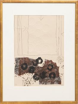 Antoni Clavé, lithograph with relief print, signed and numbered 65/100.