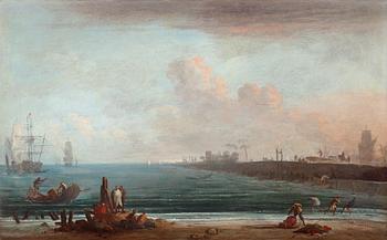 299. Marco Ricci Attributed to, Coastal landscape.