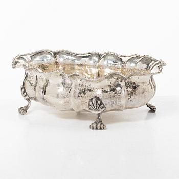 An Italian silver bowl, mid-20th century.