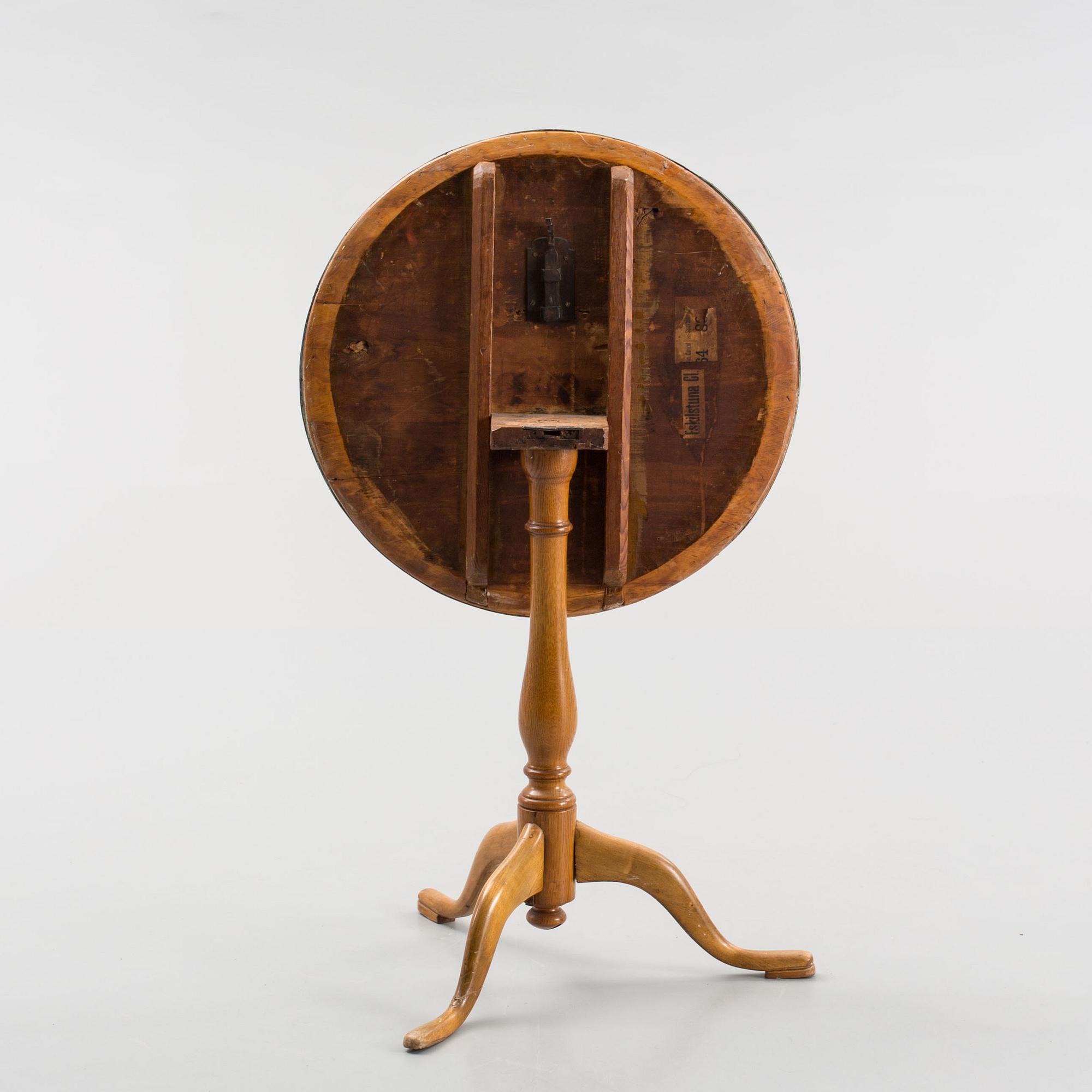 FÄLLBORD, Mellansverige omkring 1800.