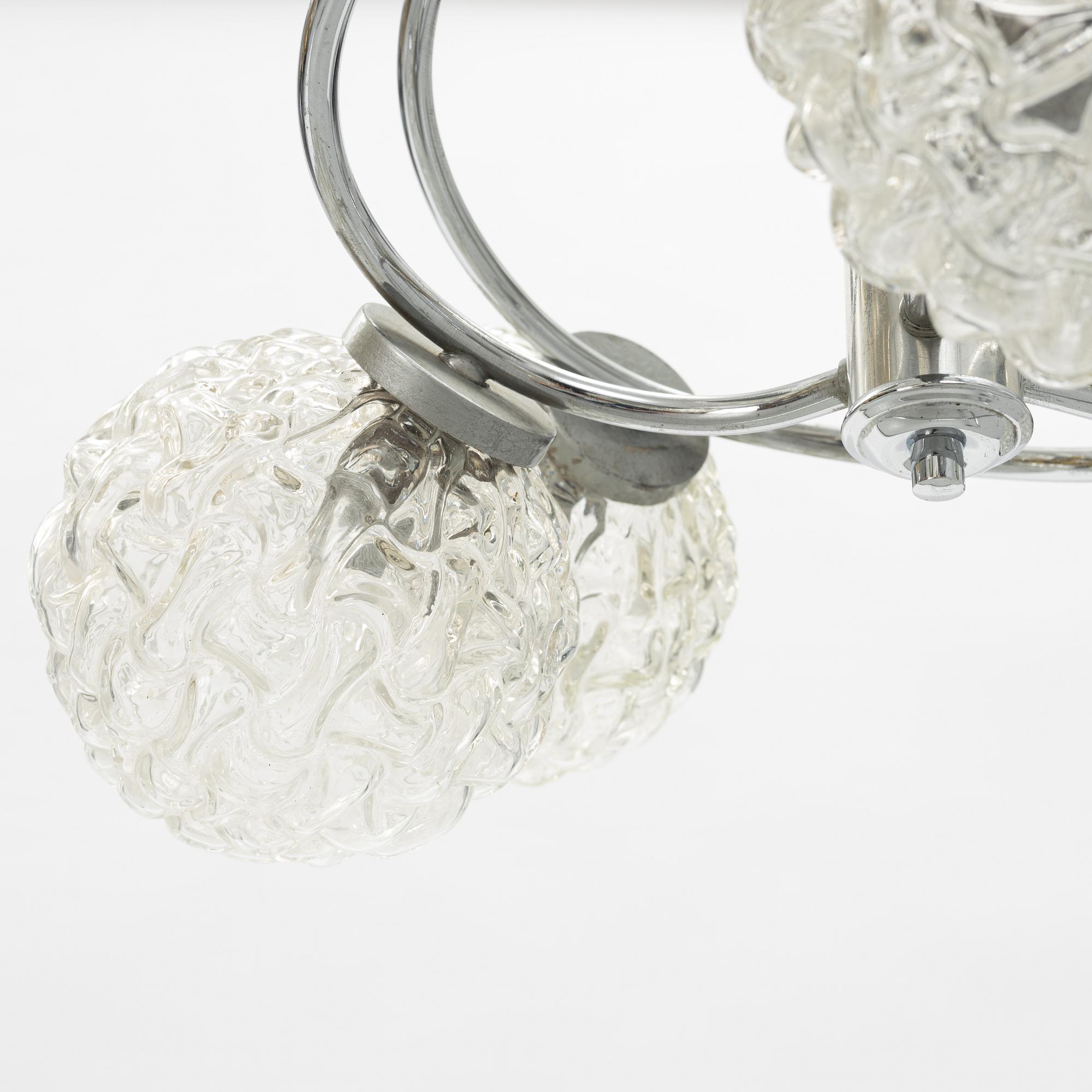 A ceiling light, second half of the 20th century.