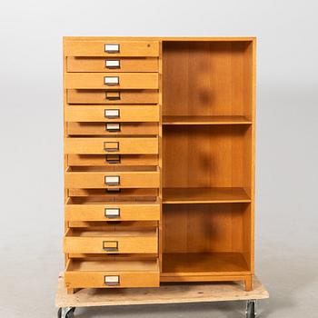 Archive cabinet, mid-20th century.