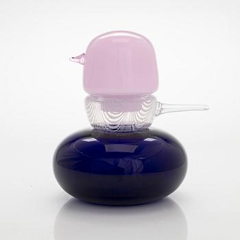 Matti Klenell, a 'Korpi Mommy' glass bird signed M. Klenell Iittala.