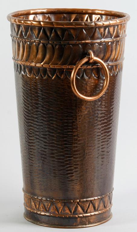 PARAPLYSTÄLL, koppar, Italien, 1900-tal.