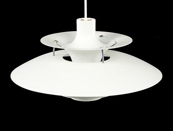 TAKLAMPA, "PH-lampa", Louis Poulsen för Poul Henningsen, 1900-talets fjärde kvartal. Höjd 30 cm.