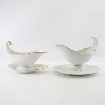 Service pieces 6 pcs Empire style including Rörstrand early 20th century porcelain.