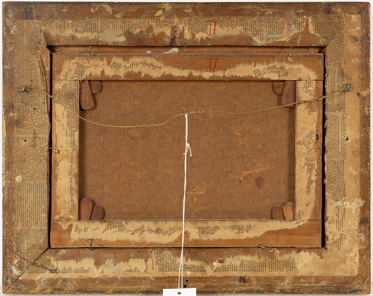 Okänd konstnär, omkring 1800, Sydländska landskap, ett par.