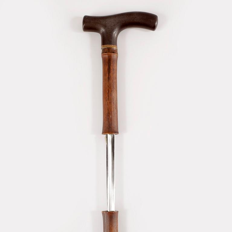 KÄPP / SVÄRD, sk Sword Cane, 1900-talets början.