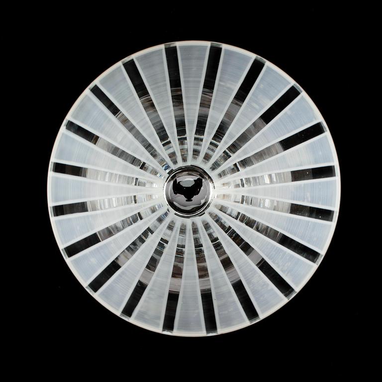 MARTINIGLAS, 12 st, "Strikt", Bengt Orup, Johansfors, formgiven 1953.