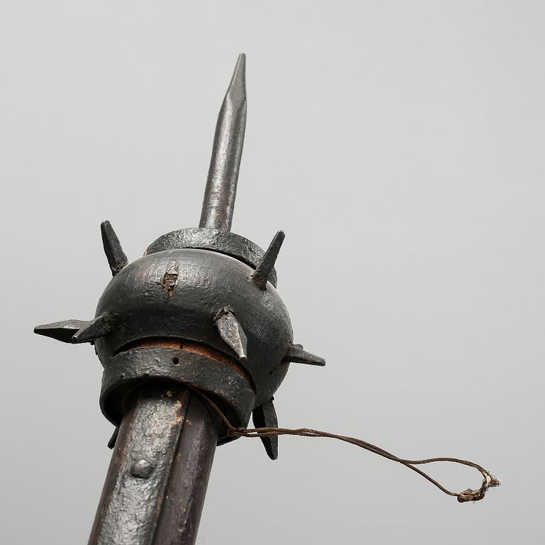 SPIKKLUBBOR, ett par, möjligen 1700-tal.