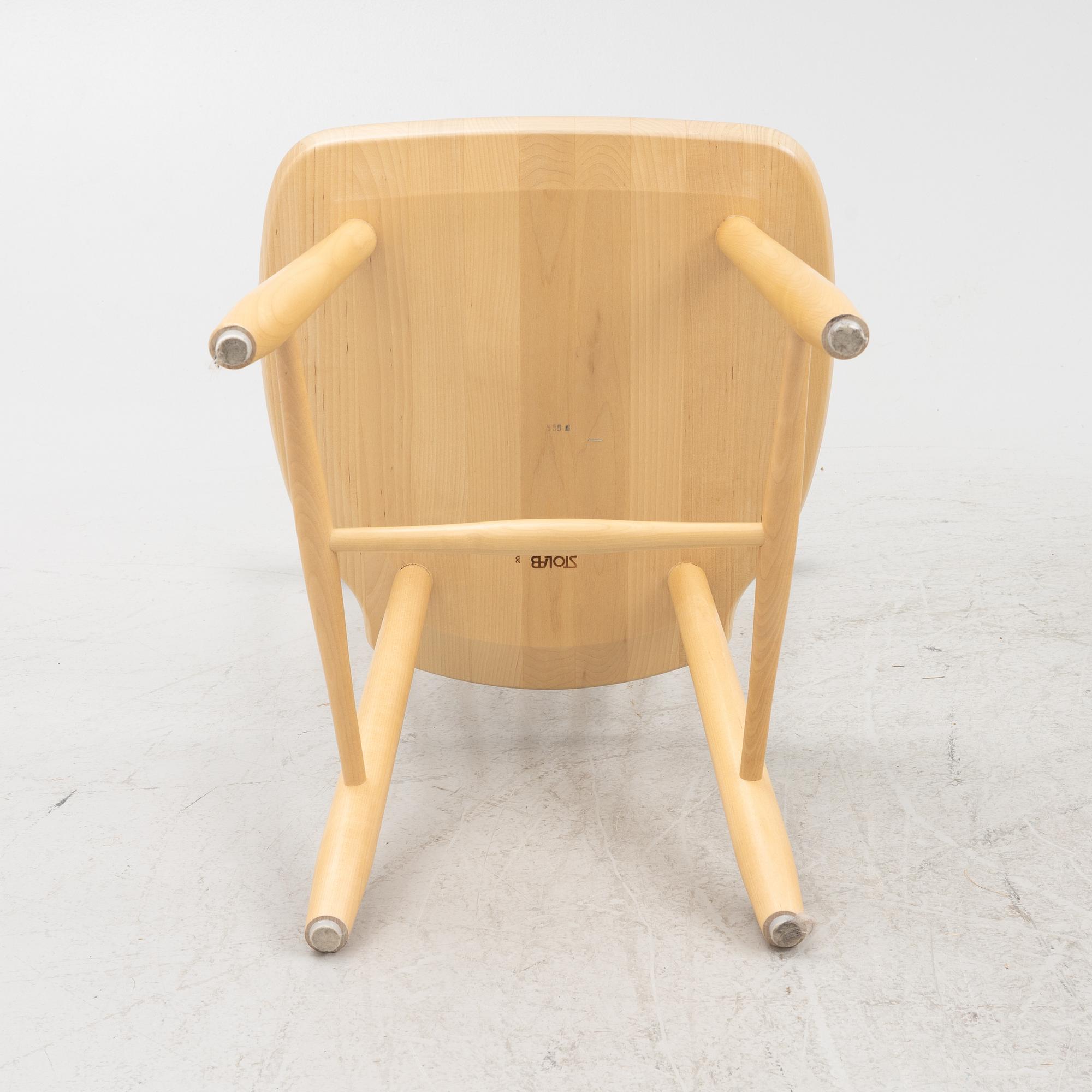 Carl Malmsten, stolar, 3 st, "Lilla Åland", Stolab, 2000-tal.