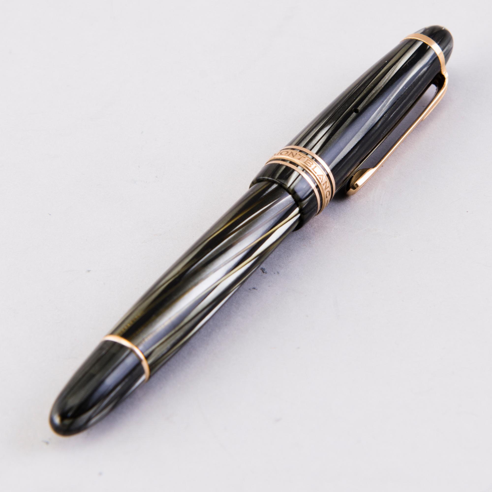 MONTBLANC Masterpiece partly 14 k gold the mid 20th century case. No 142. Bukowskis