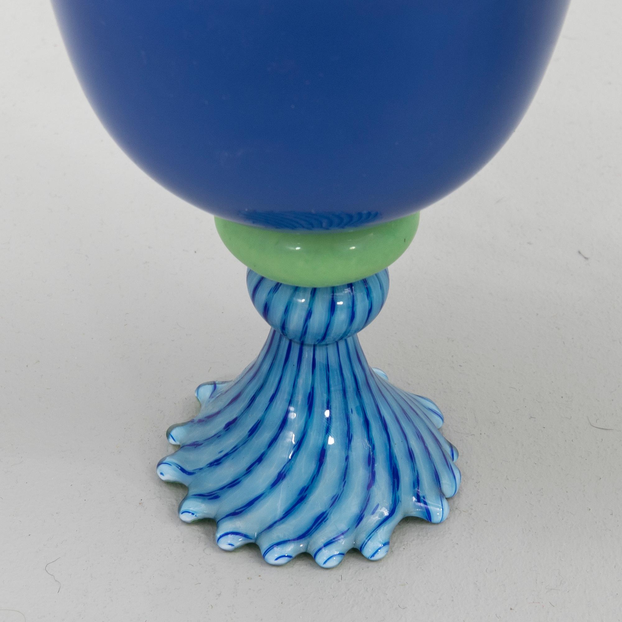 Jonas Rooth, Vägglampetter, ett par, glas, egen ateljé, 1990-tal.