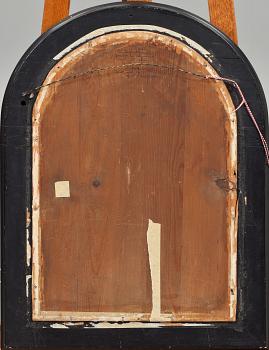 CARL JOHAN BOSTRÖM, relief, försilvrad koppar, på bakstyckets insida signerad och daterad 1862.