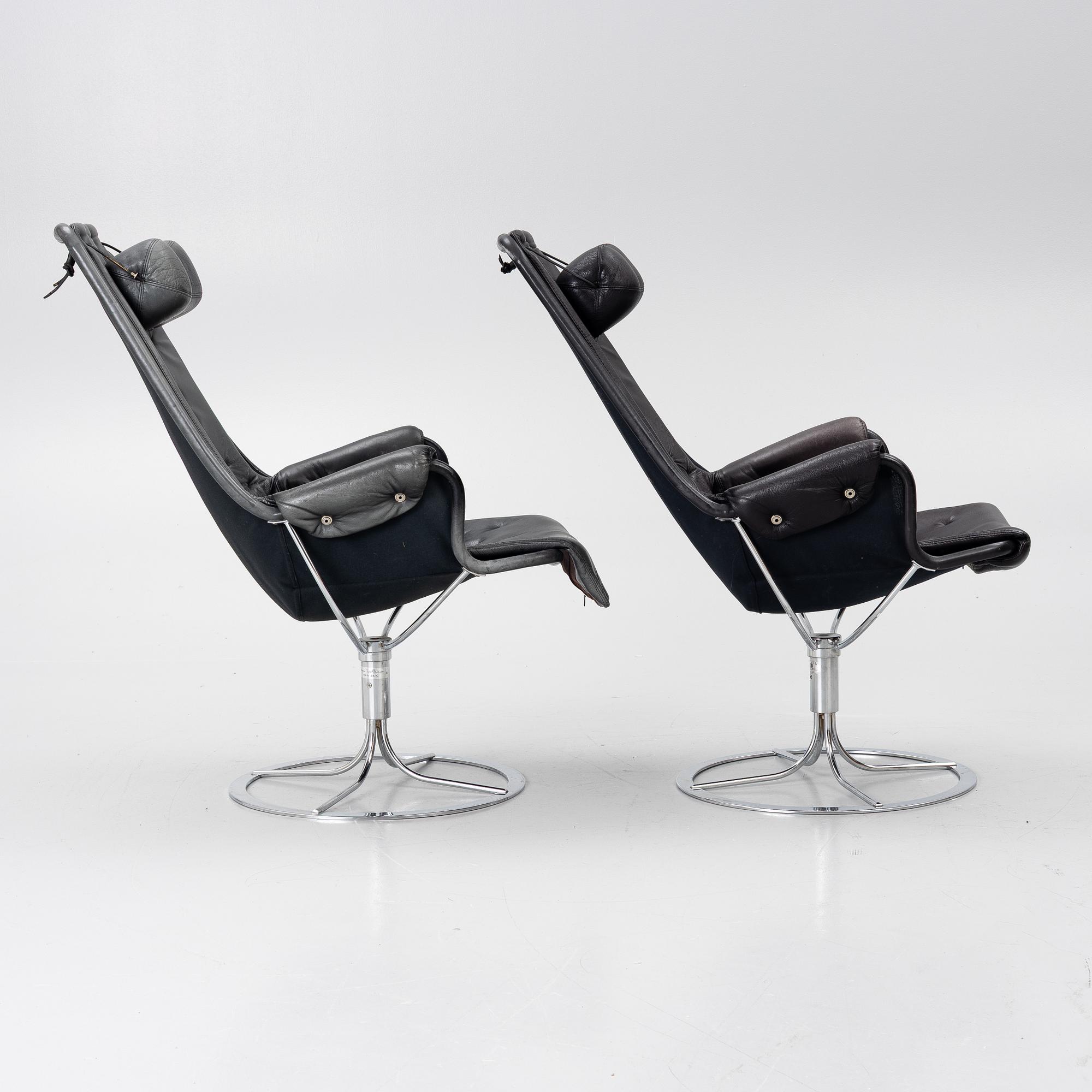 Bruno Mathsson, A pair of armchairs, a pair, Jetson, Dux.