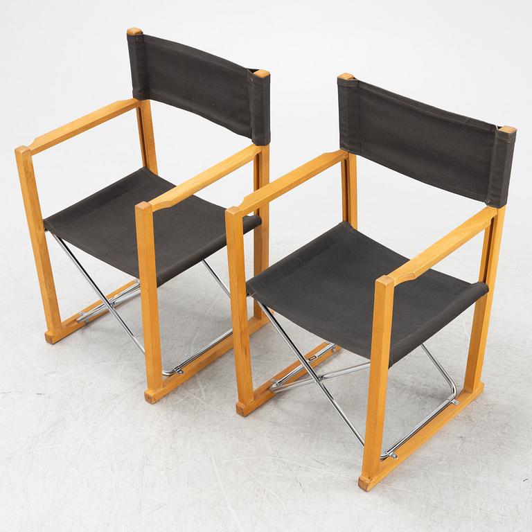 A pair of chairs, Brio, second half of the 20th Century.