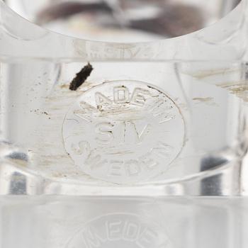 Siv Lagerström, three acrylic rings, 1970s.