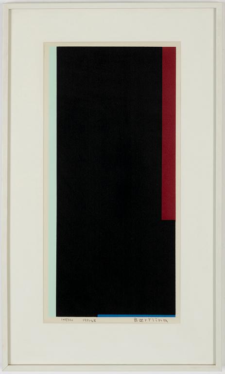 Olle Baertling, silkscreen in colours, 1951-68, signerad 145/300.